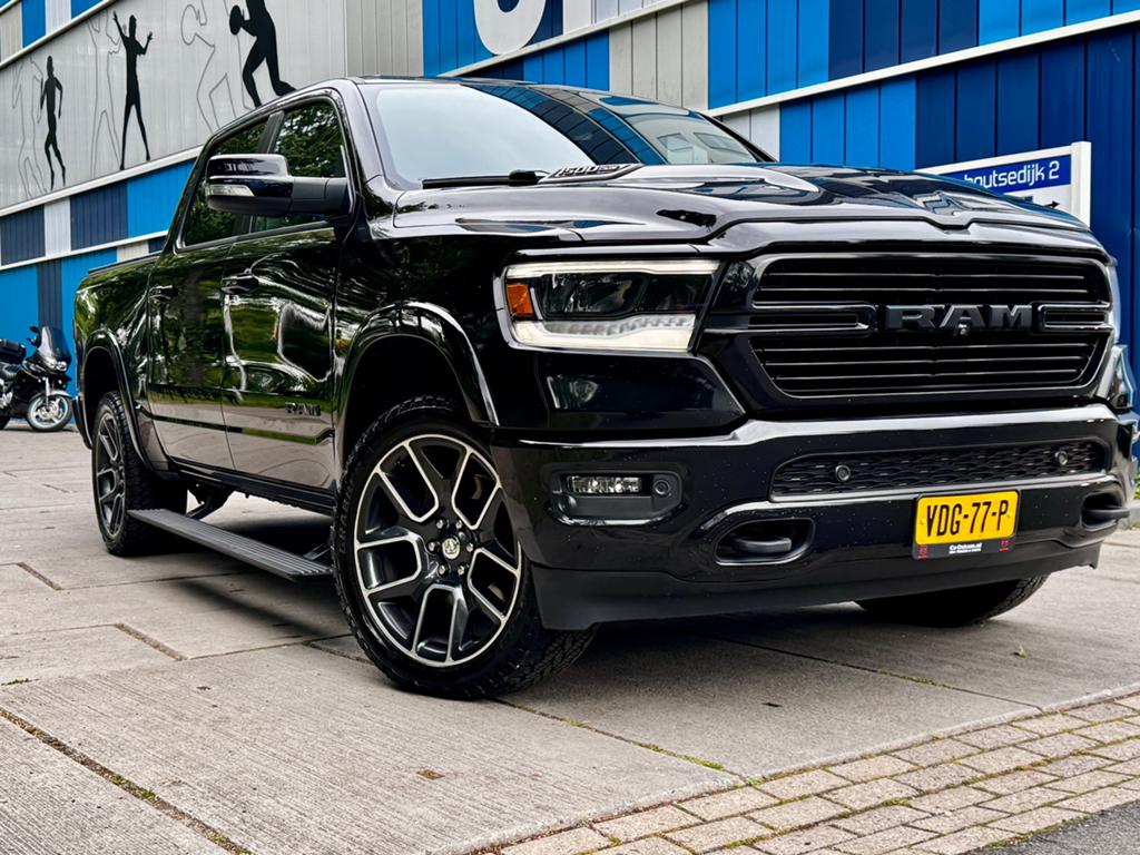 Dodge RAM 2019 LARAMIE *FULL*NIGHT PAKIET*, Automaat, 5654 cc, Zwart, Origineel Nederlands