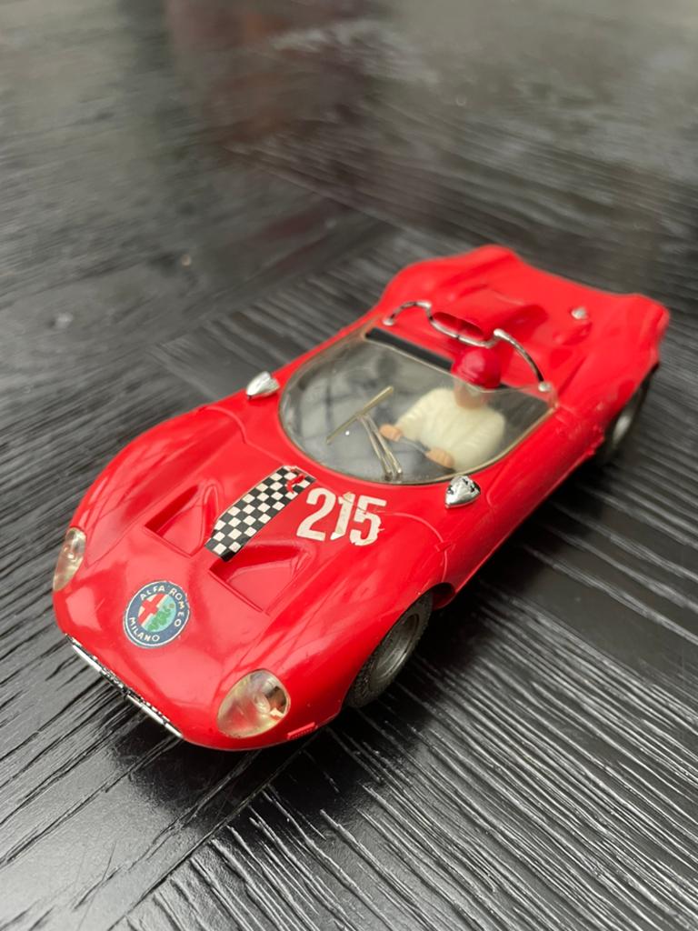Fleischmann raceauto Alfa Romeo, Ophalen of Verzenden, Zo goed als nieuw, Elektrisch, Fleischmann