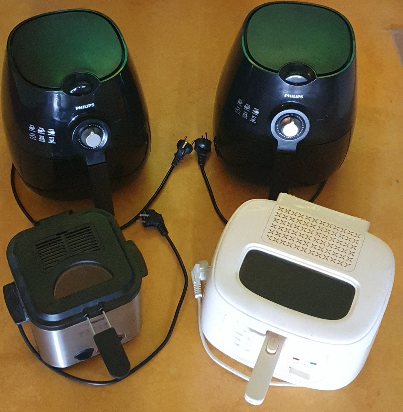 Philips Airfryers en Friteuses - Set van 4, Ophalen, Gebruikt