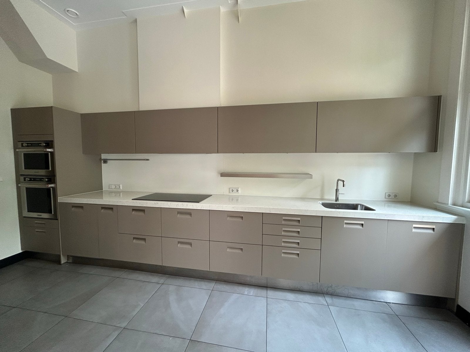 Arclinea Artusi Keuken uit 2015 met ATAG en KitchenAid appar, Ophalen, Gebruikt, Overige kleuren, Enkelwandige keuken