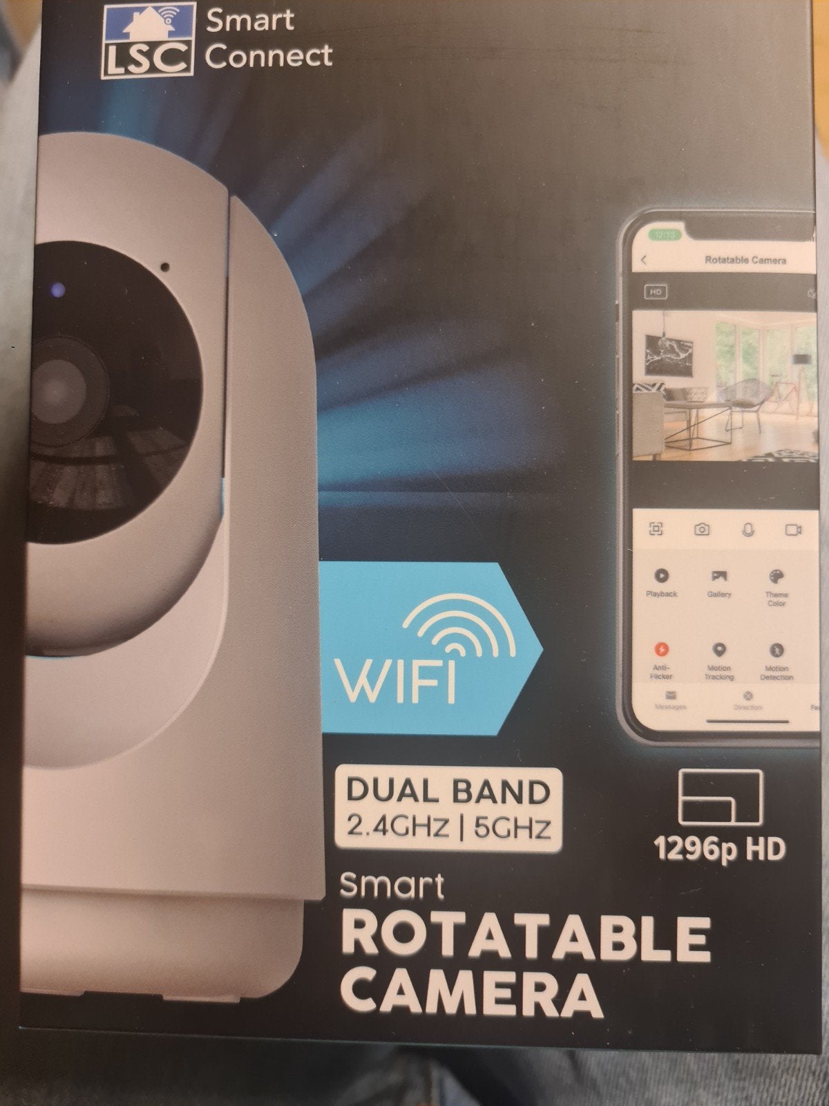 Lsc smart connect slimme draaibare camera, Ophalen of Verzenden, Nieuw, Binnencamera