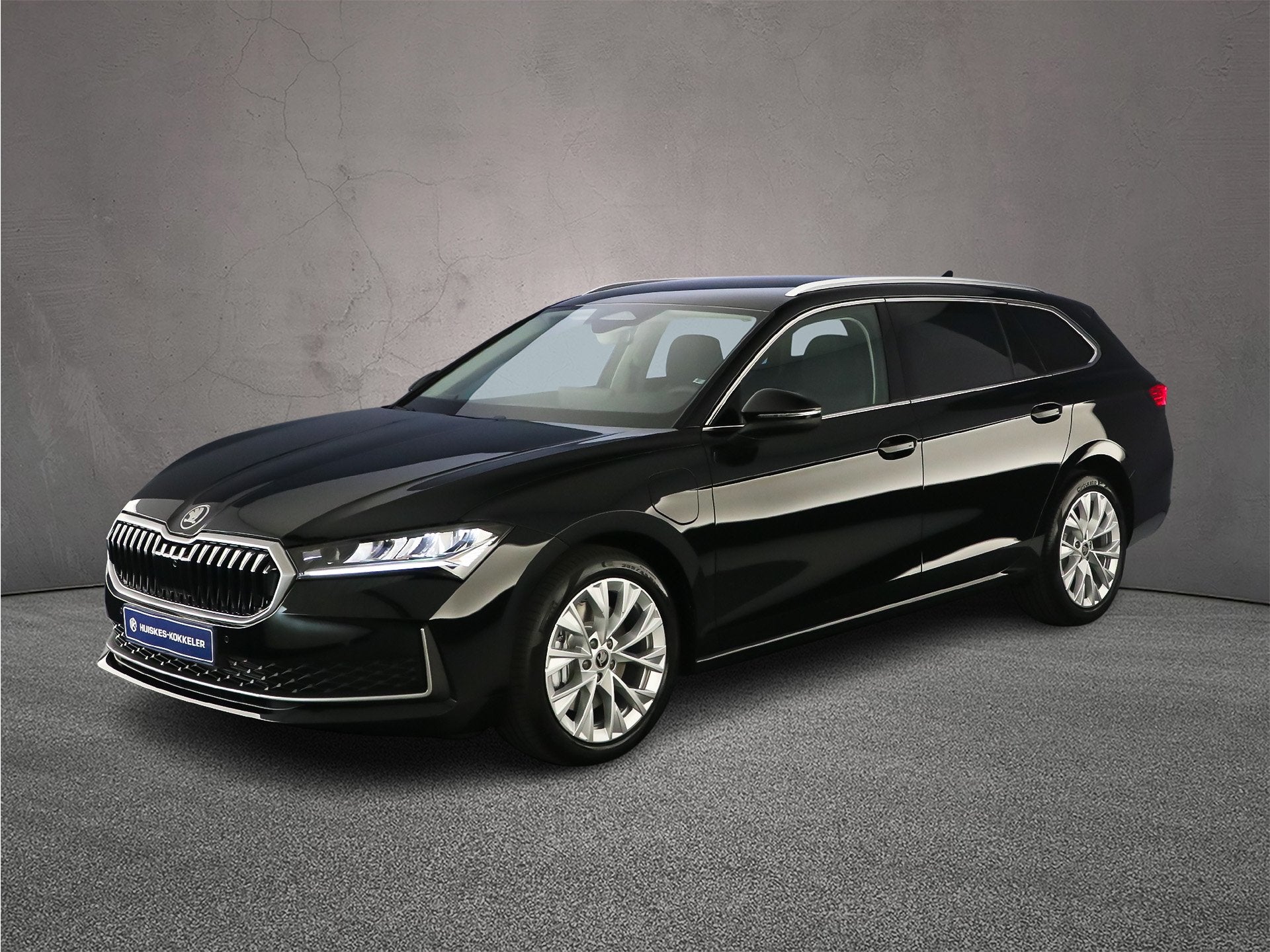 Skoda Superb Combi, Auto's, Euro 6, 4 cilinders, 135 min, Zwart