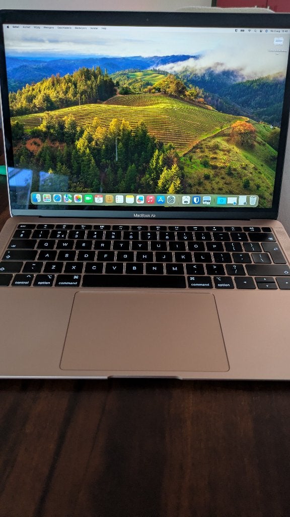 MacBook Air i5 2019 8Gb. rosékleur, Computers en Software, Apple Macbooks, Qwerty, 8 GB, 13 inch, Minder dan 2 Ghz
