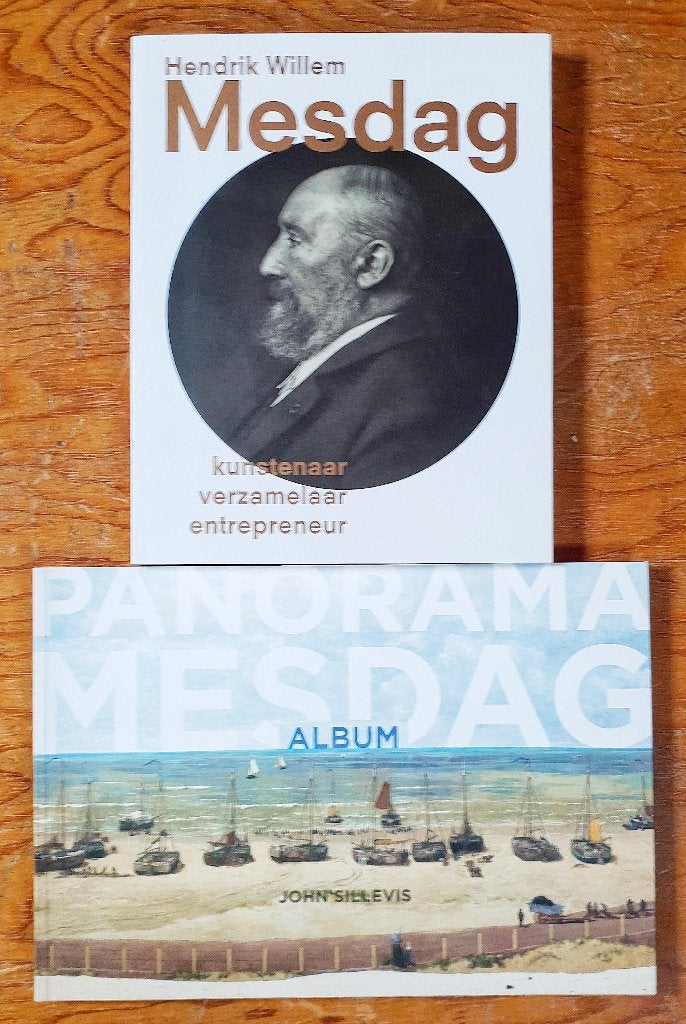 2 boeken over Mesdag en Panorama Mesdag, Verzenden, Zo goed als nieuw, Schilder- en Tekenkunst