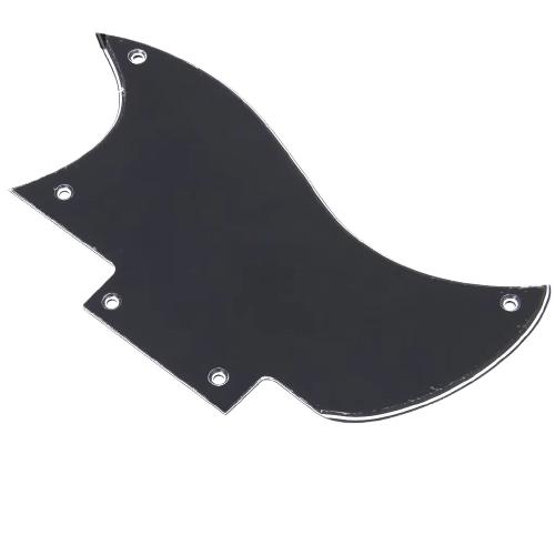 Sg slagplaat pickguard gibson style 5-gaats 3-laags zwart, Moku Custom Guitars, Nieuw, 4613CB, Ophalen of Verzenden