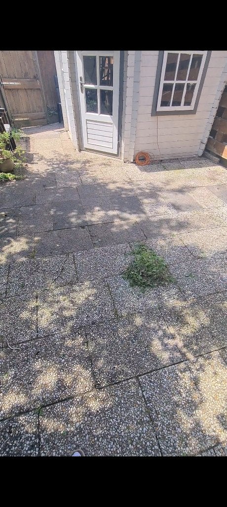 Gratis grindtegels, Tuin en Terras, Ophalen, Gebruikt, 10 m² of meer, Beton