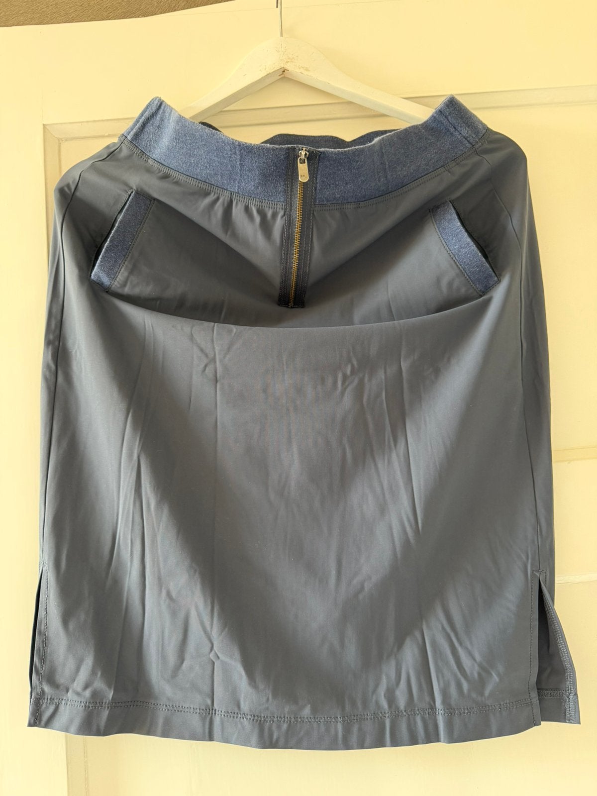 Zomers rokje van Sandwich, Maat 38/40 (M), Blauw, Ophalen of Verzenden, Gedragen
