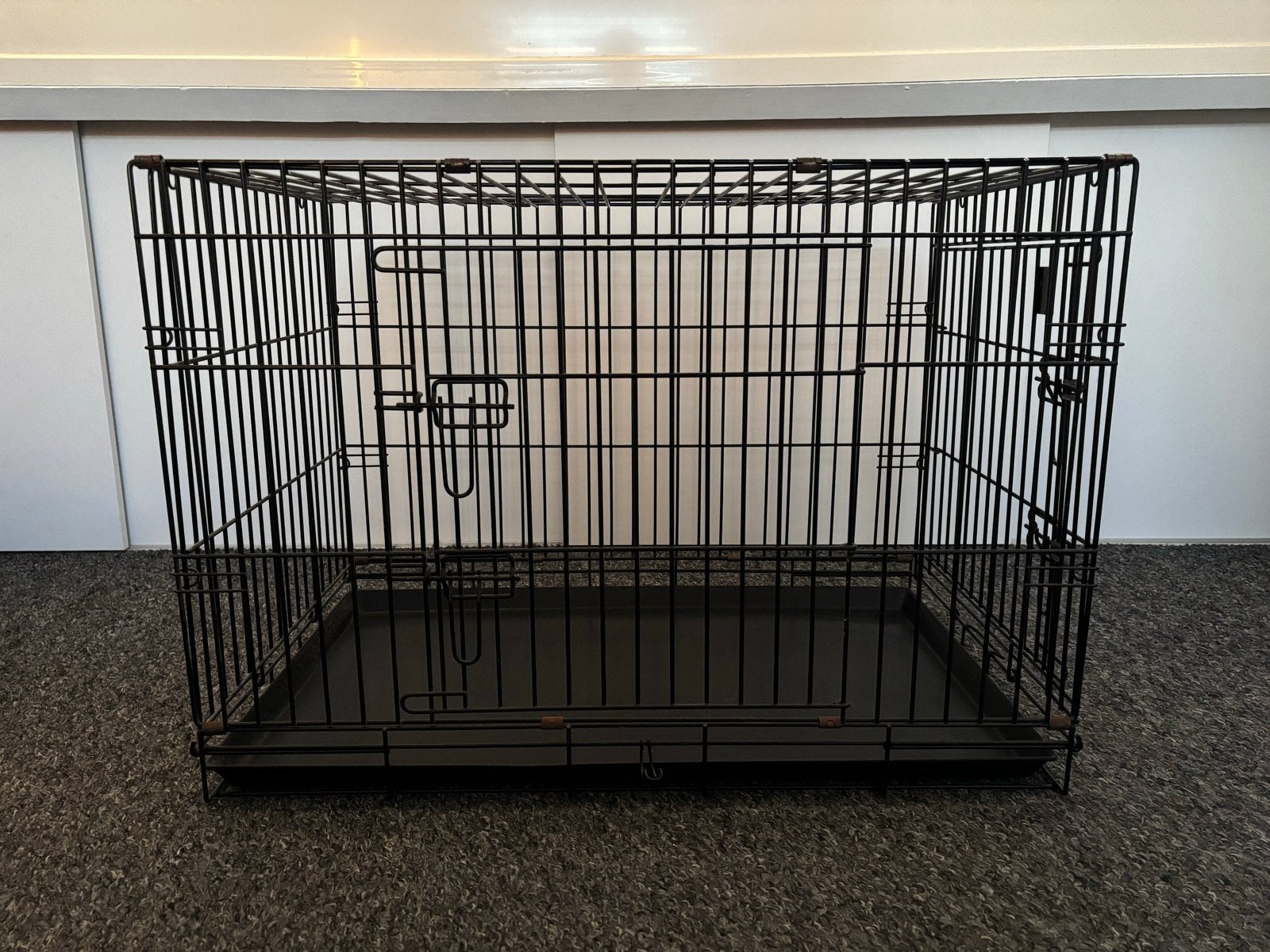 Metalen bench voor honden, Ophalen, Gebruikt