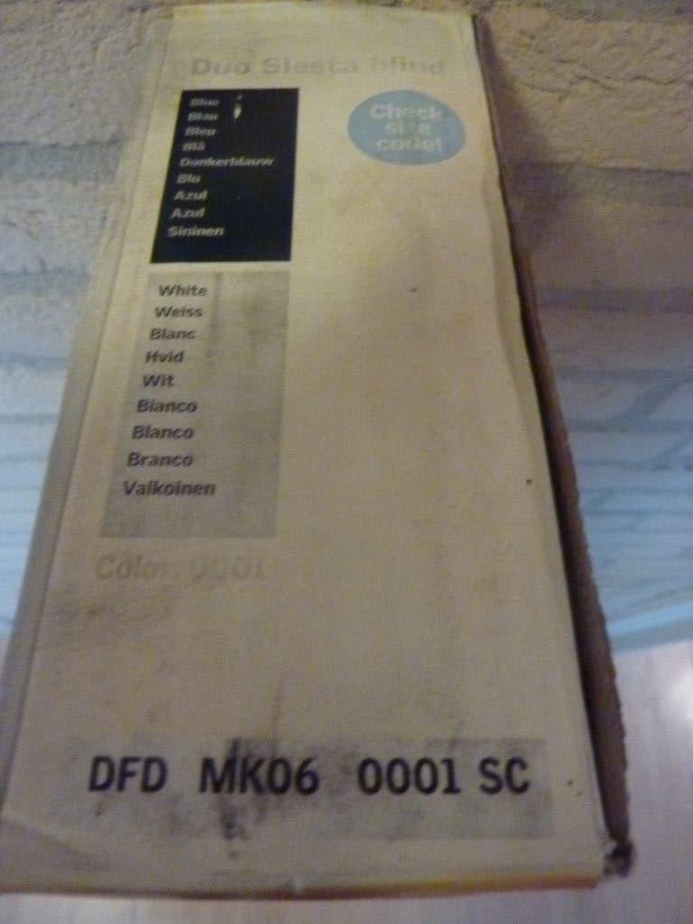 Nieuwe Velux verduist. gordijnen + plissé /  MK06 (78x118, Ophalen of Verzenden, Nieuw, Blauw