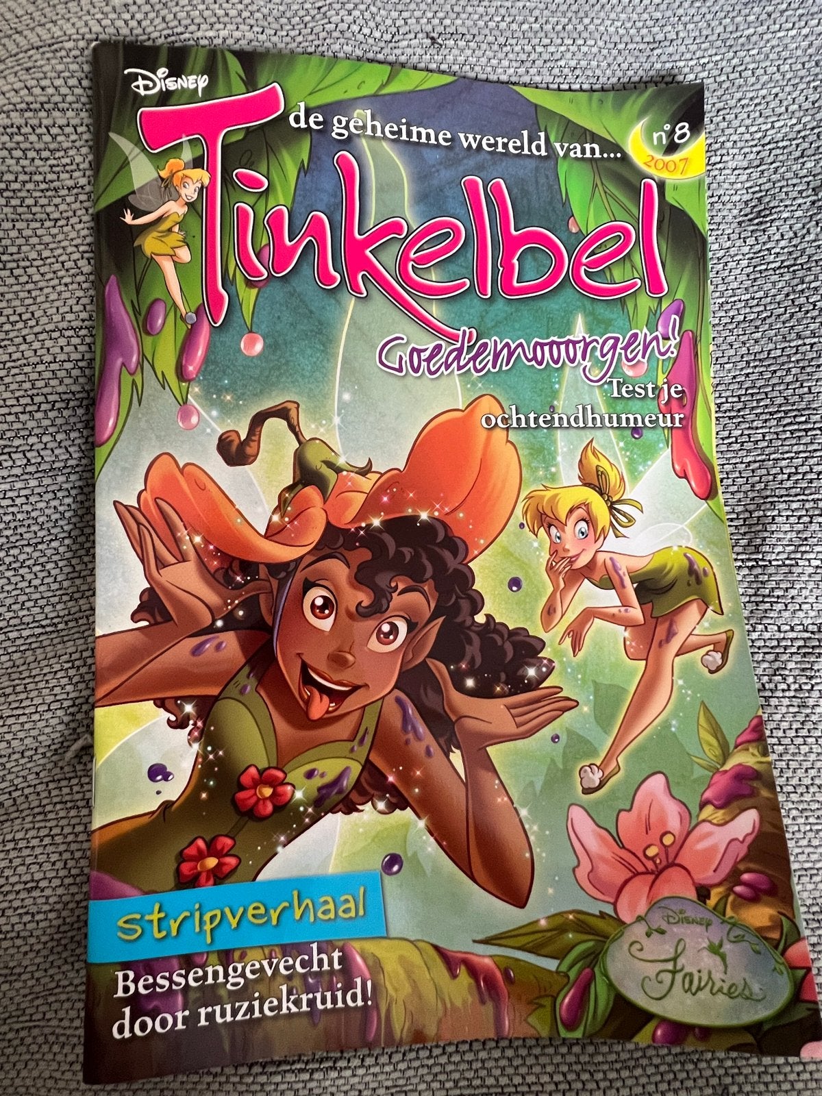 Tinkelbel stripboek - nummer 8, Boeken, Eén stripboek, Ophalen of Verzenden, Zo goed als nieuw