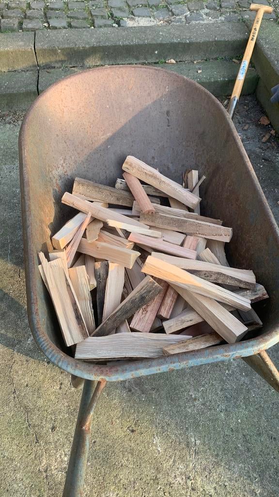 Aanmaakhout €2 per kilo oven gedroogd, Minder dan 3 m³, Ophalen