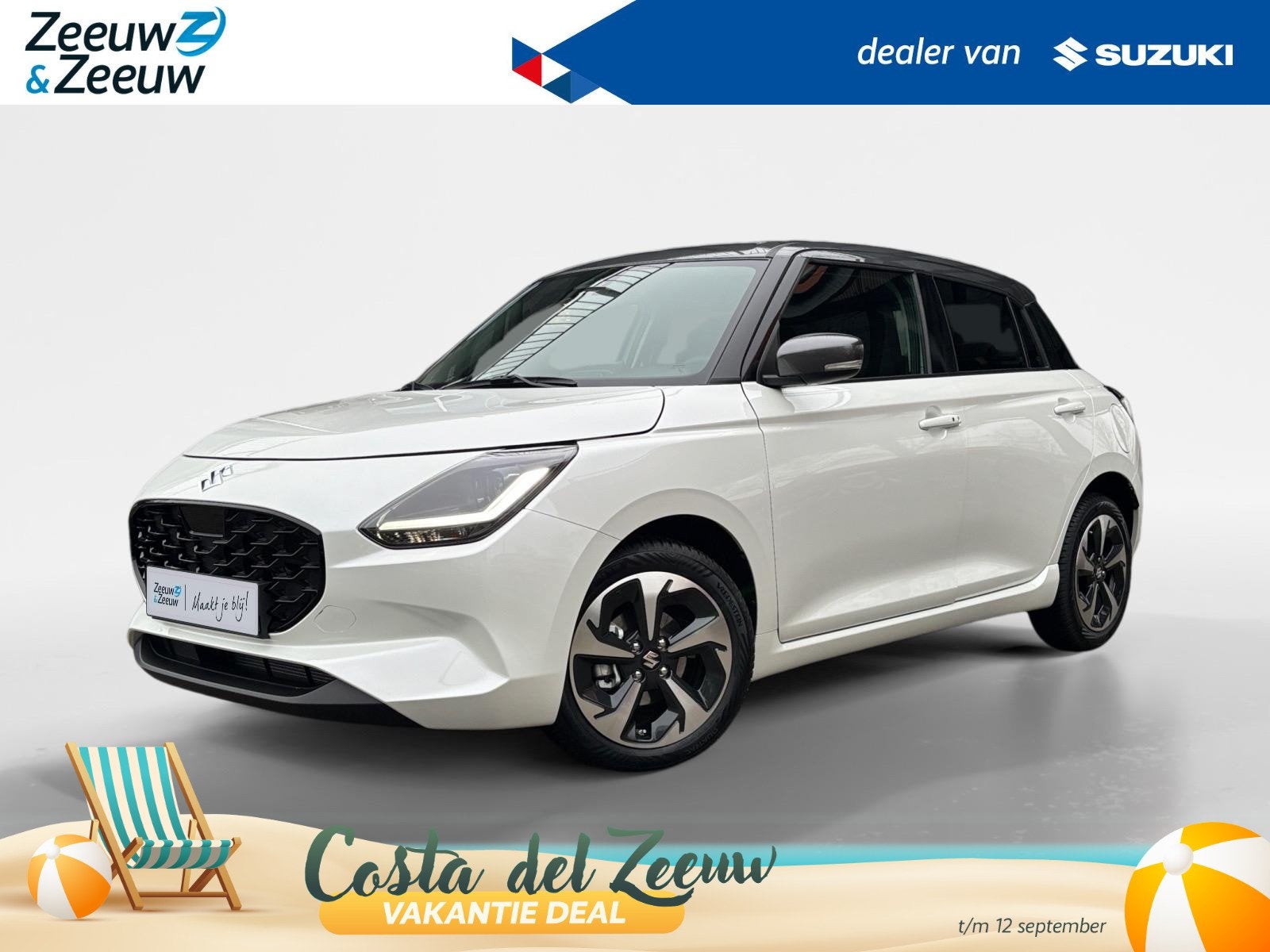 Suzuki Swift 1.2 Style Actiekorting €2200,- | Beperkte Voo, 12 maanden, Stof, Euro 6, Overige kleuren