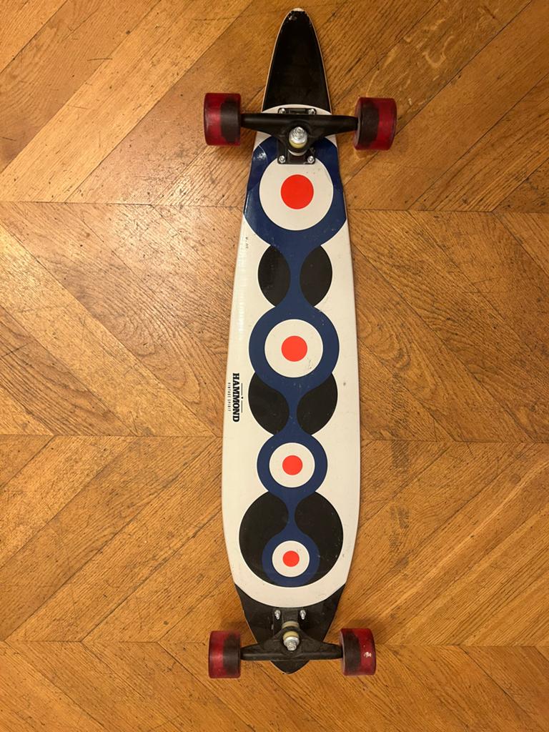 Hammond Longboard - Vintage Spirit met gratis penny board, Sport en Fitness, Skateboarden, Ophalen of Verzenden, Gebruikt, Skateboard