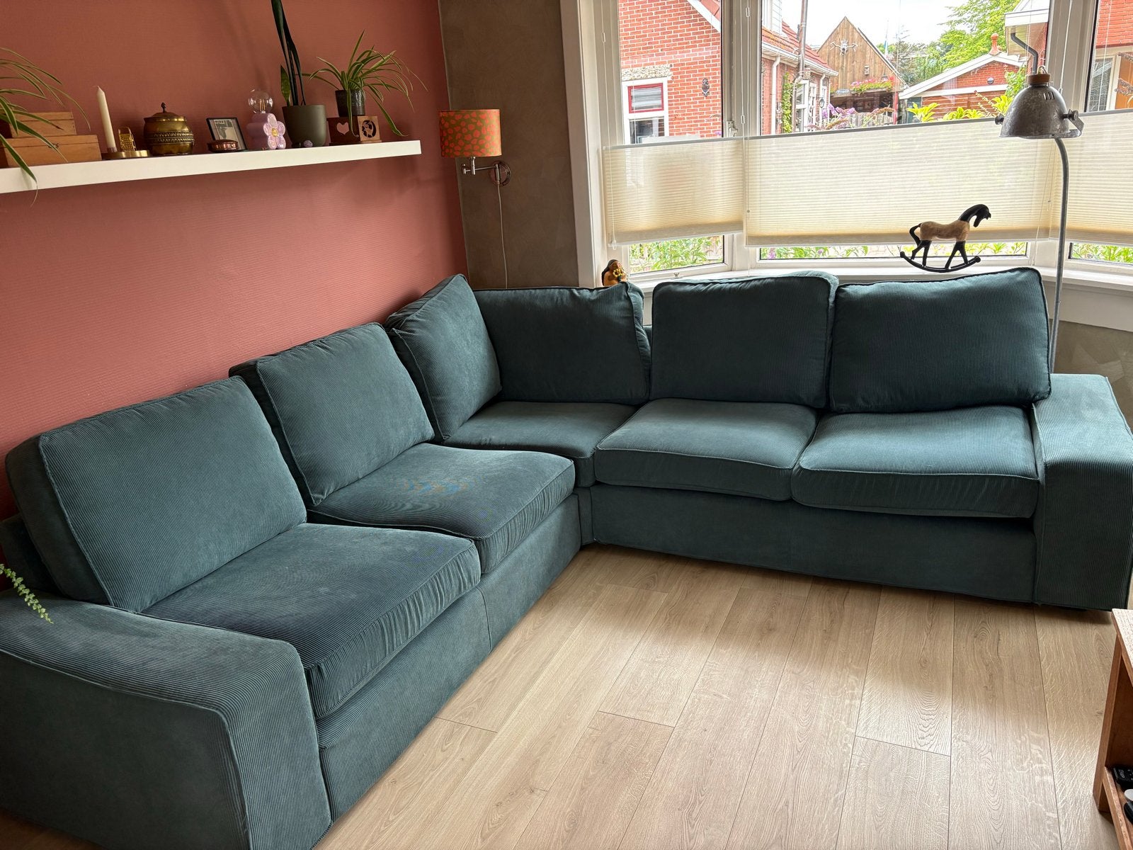 Gratis voor vrijdag ophalen: ikea Hoekbank, Ophalen, 250 tot 300 cm, 100 tot 125 cm, Hoekbank