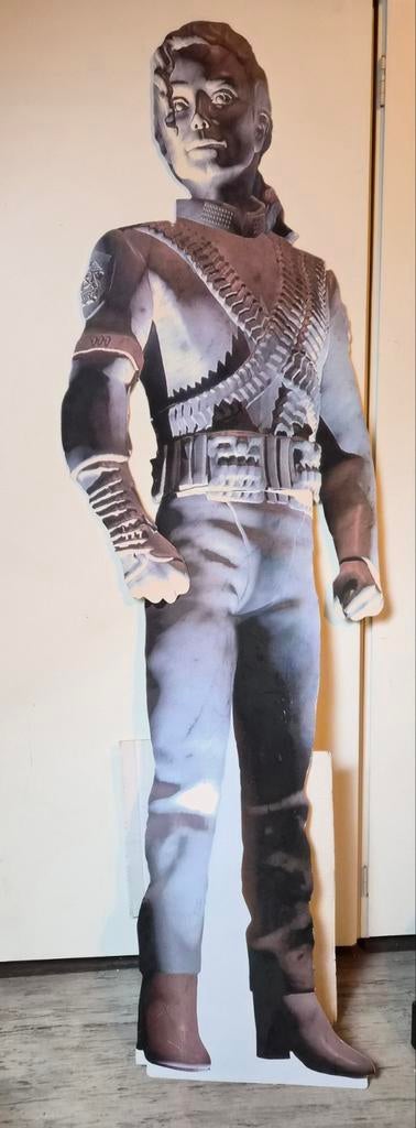 Michael Jackson History Promo Kartonnen Standbeeld, Verzenden, Gebruikt, Pop, Beeldje of Miniatuur