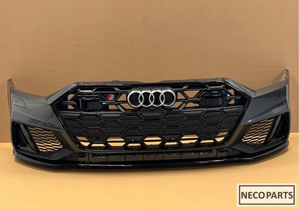 AUDI S7 4K FACELIFT VOORBUMPER 6xPDC LZ7S CAMERA ORIGINEEL, Gebruikt, -, Achter, -