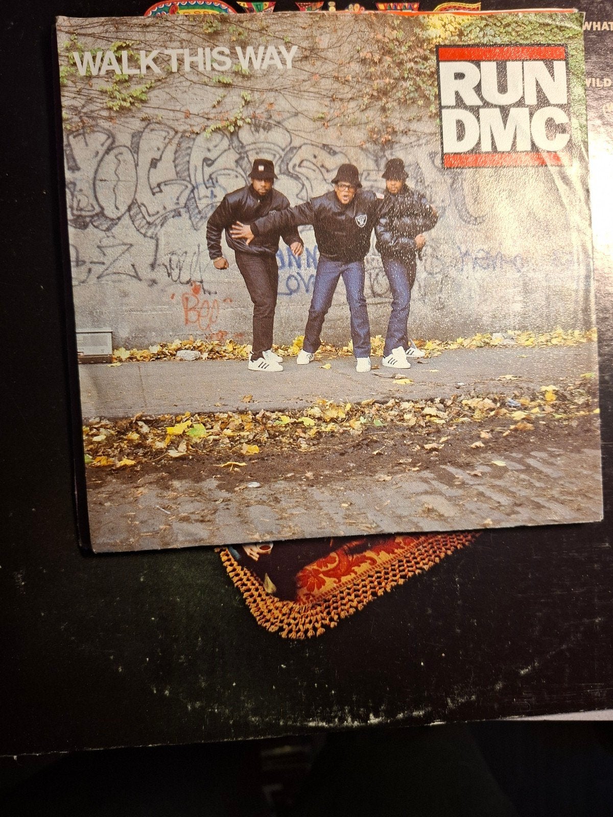 Run DMC - Walk This Way 7 inch vinyl single, Gebruikt, 7 inch, EP, Hiphop en Rap