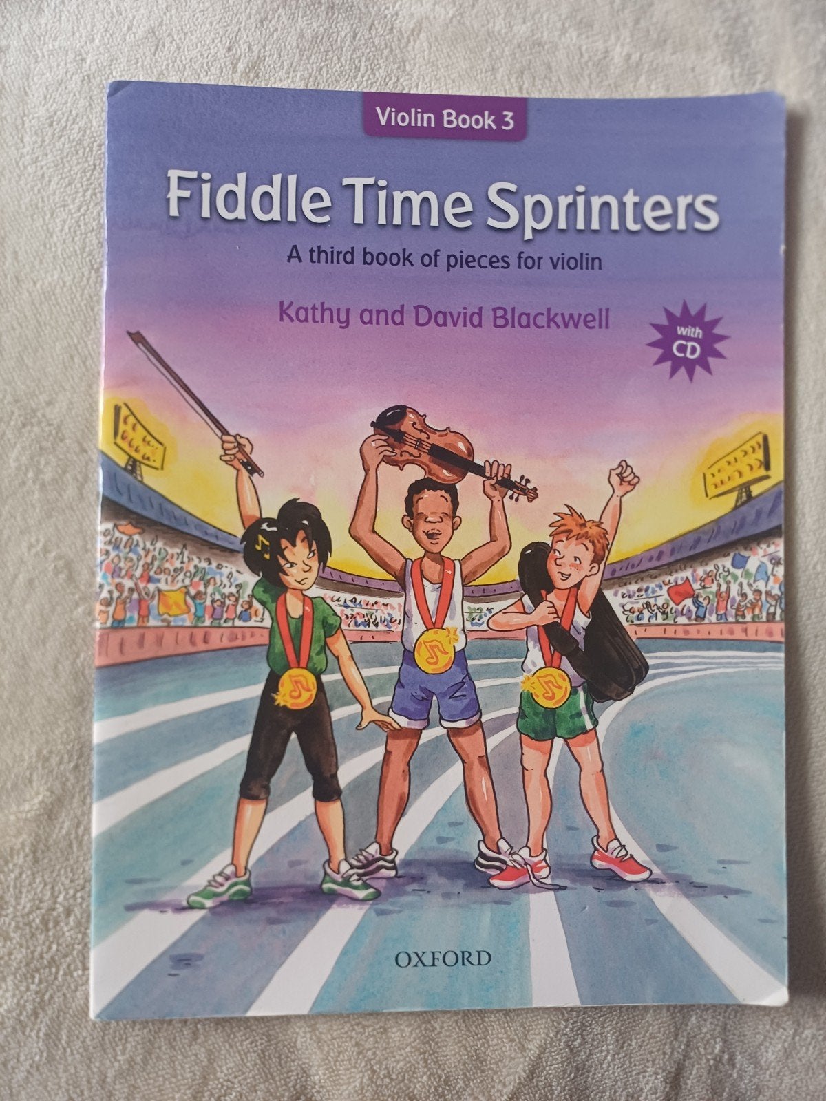 Fiddle Time Sprinters Viool dl3 met CD - Kathy & David Bla, Klassiek, Les of Cursus, Ophalen of Verzenden, Zo goed als nieuw