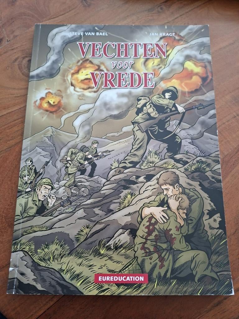 Vechten voor Vrede – EurEducation 9, Eén stripboek, Ophalen of Verzenden, Zo goed als nieuw