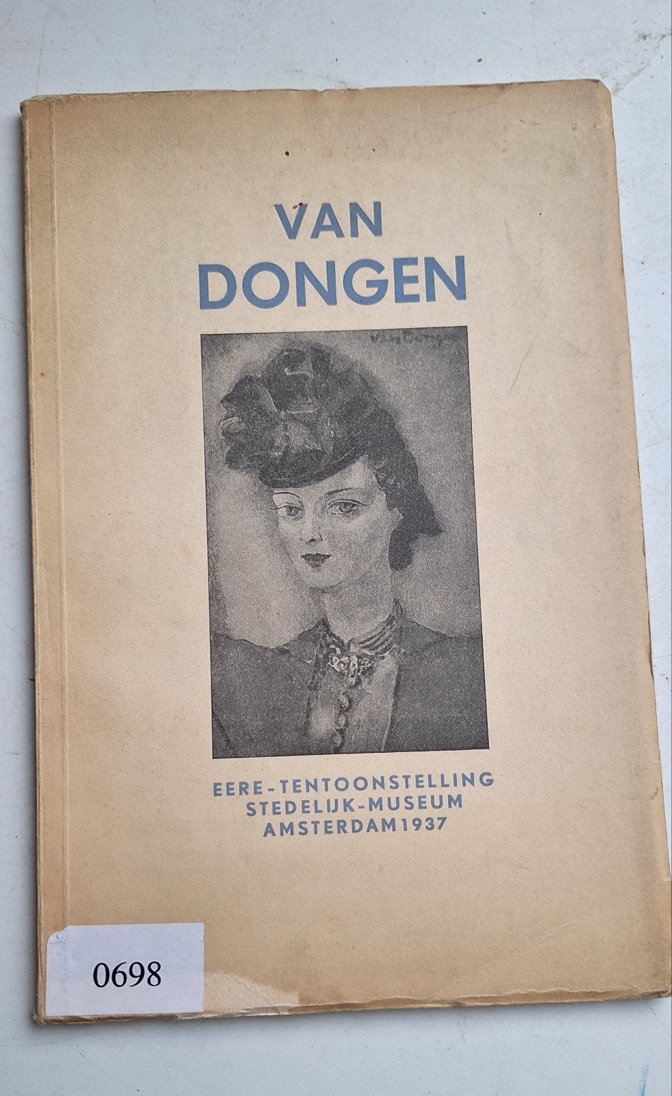 Van Dongen Eere-Tentoonstelling Stedelijk Museum 1937, Boeken, Ophalen of Verzenden, Gelezen, Overige onderwerpen, Kees van Dongen