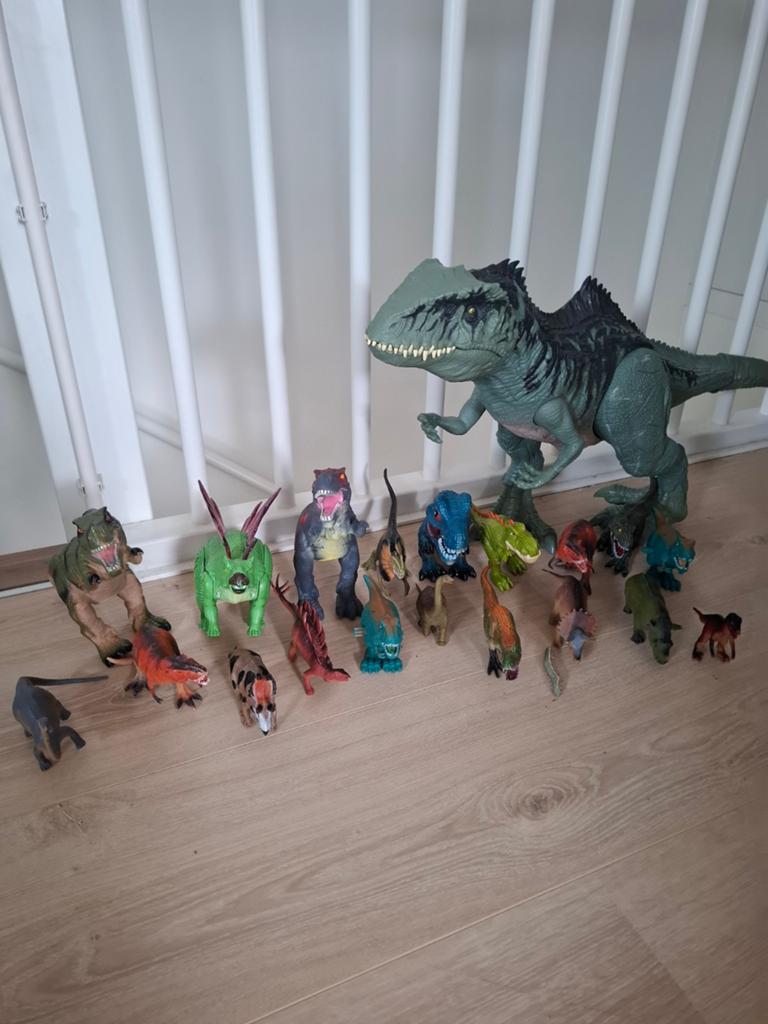 22 verschillende dino's, Ophalen of Verzenden
