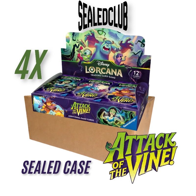 Disney lorcana attack of the vine, Ophalen of Verzenden, Zo goed als nieuw, Boosterbox