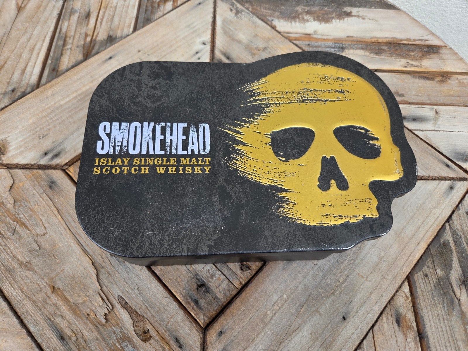Smokehead Whisky Geschenkdoos (leeg), Ophalen of Verzenden, Gebruikt