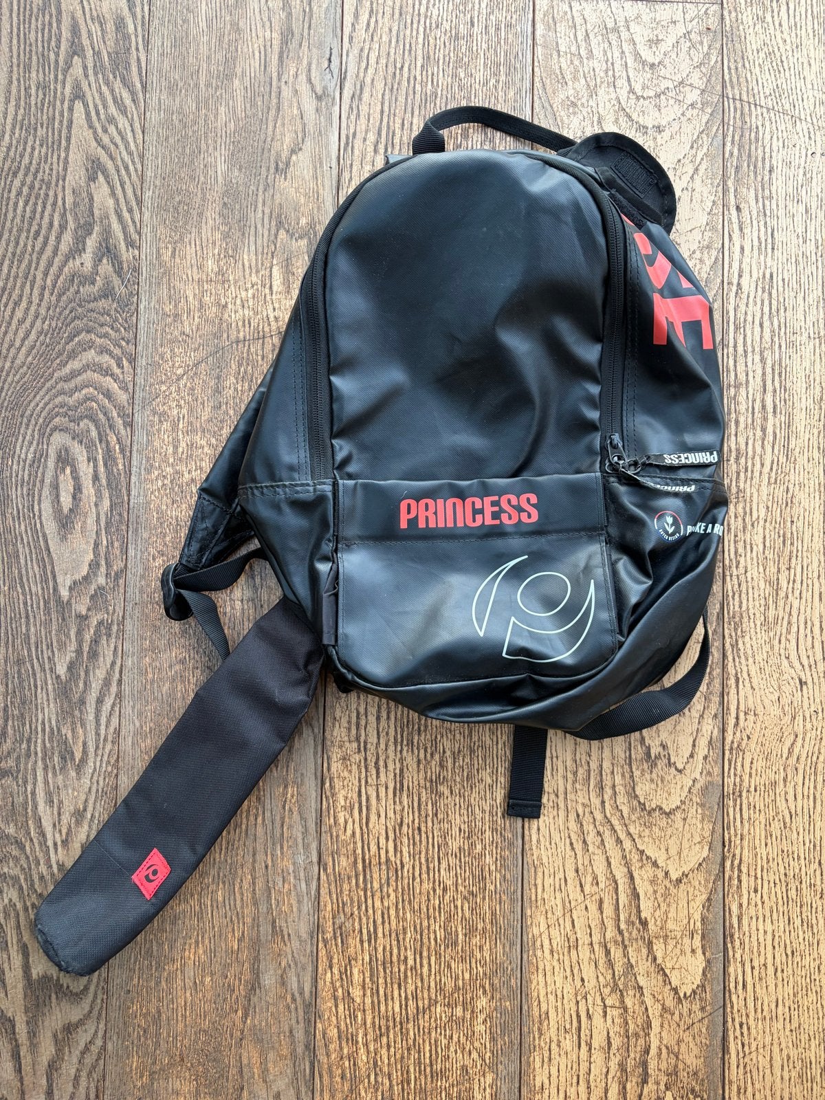Princess Hockey No Excuse Backpack Zwart/Rood, Ophalen of Verzenden, Zo goed als nieuw, Overige merken, Waterdicht
