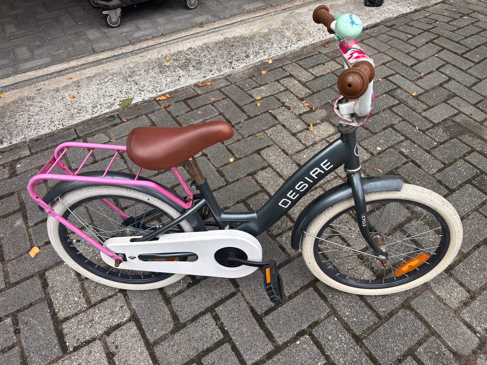 Kinderfietsje 18 inch, Ophalen, Gebruikt, Terugtraprem, 16 tot 20 inch
