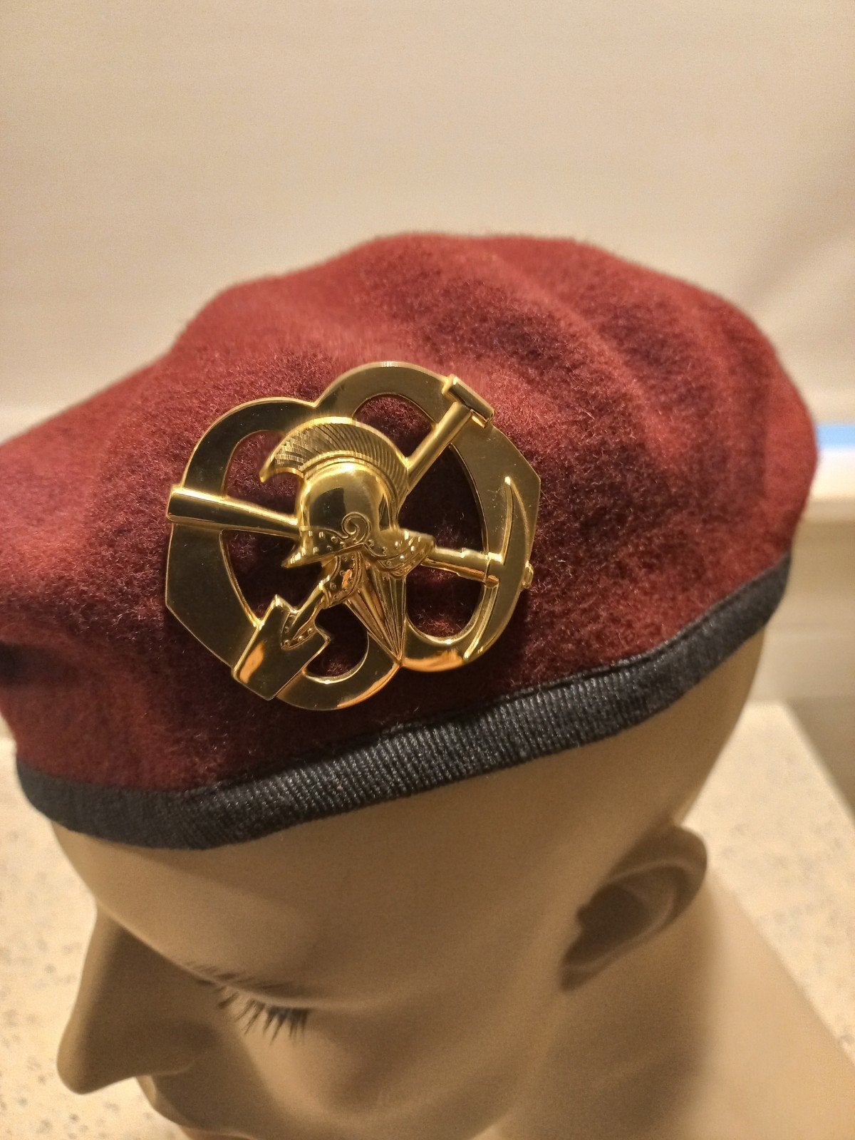Luchtmobiele Brigade Genie baret - Landmacht, Verzamelen, Ophalen of Verzenden