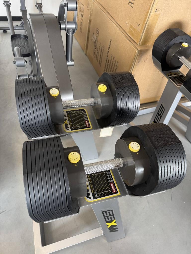 MX55 Select Dumbbells Incl. Standaard - 4.5KG t/m 24.9KG, Ophalen, Dumbbell, Firstdegreefitness.com, Info@firstdegreefitness.com