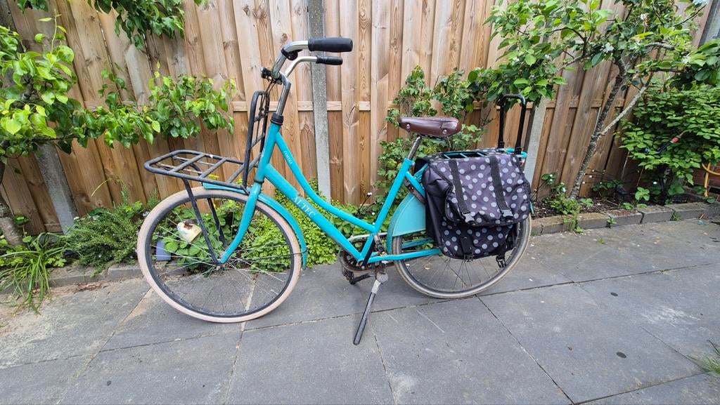 Fiets - Damesfiets Altec Roma - Blauw, Fietsen en Brommers, Fietsen | Dames | Omafietsen, Ophalen, Gebruikt, Terugtraprem, Altec