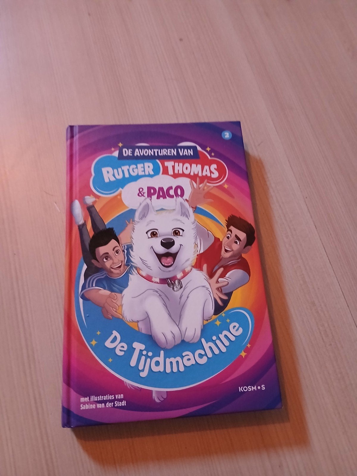 De Avonturen van Rutger Thomas & Paco: De Tijdmachine deel 2, Ophalen of Verzenden, Zo goed als nieuw, Fictie, Rutger Vink, Thomas van Grinsven