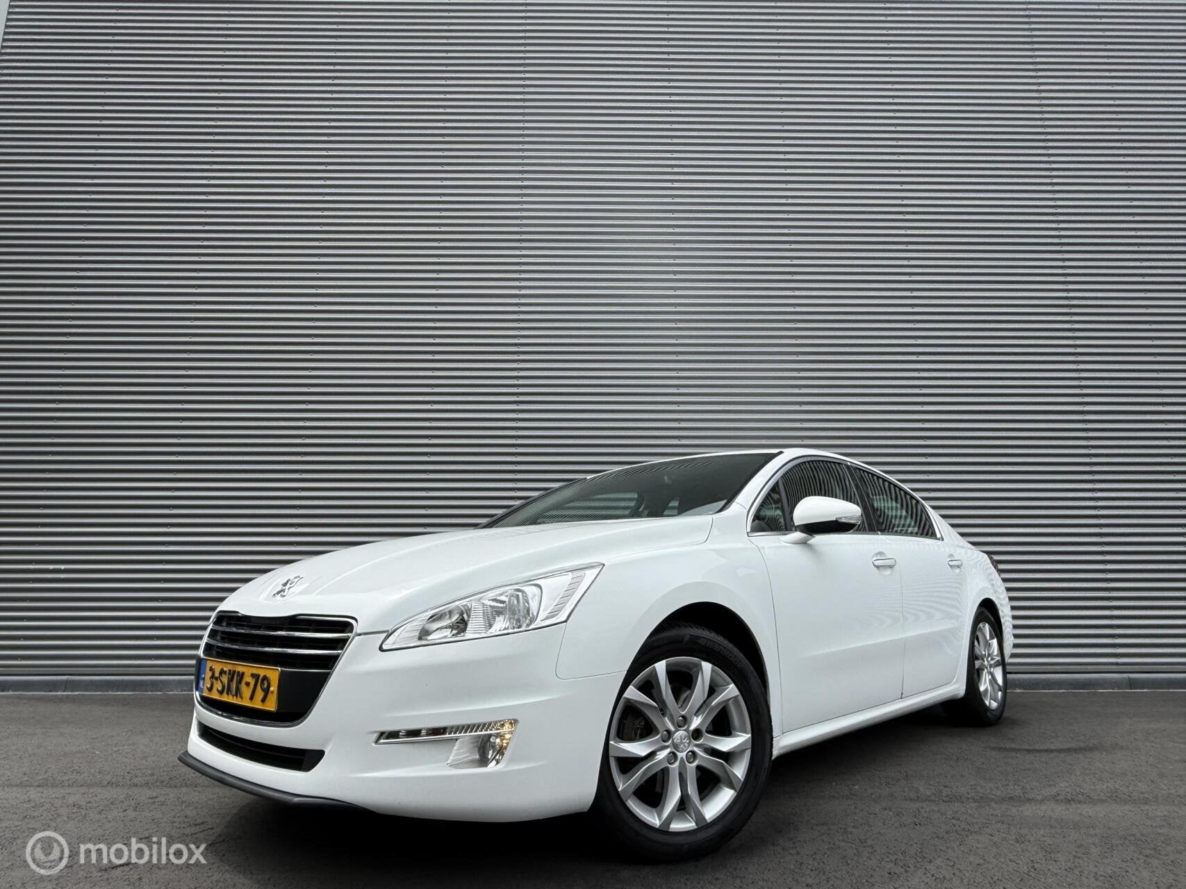 Peugeot 508 1.6 THP Allure | Afn Trekhaak | Clima | Leder |, Euro 5, Gebruikt, Wit, Handgeschakeld