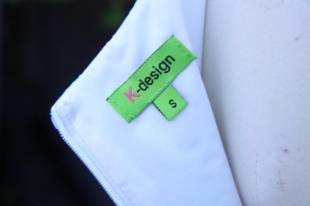 Jurk pastel K- Design mt S Vaste prijs, K-design, Meerkleurig, Ophalen of Verzenden, Zo goed als nieuw