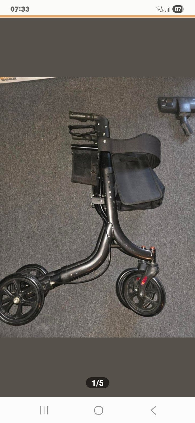 Rollator, Diversen, Ophalen
