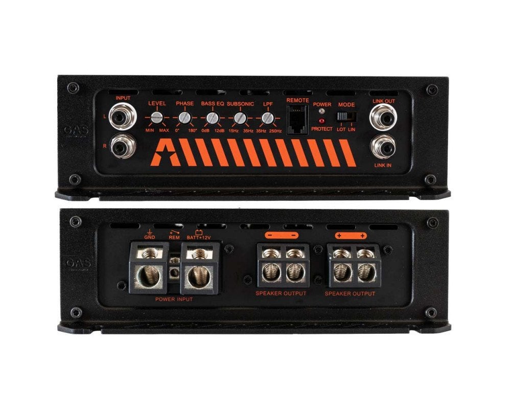 GAS Audio Power A2-1500.1DL 1500W RMS monoblok versterker, Info@optimount.nl, Nieuw, Ophalen of Verzenden, Anholtseweg 48A 7091 HB DINXPERLO