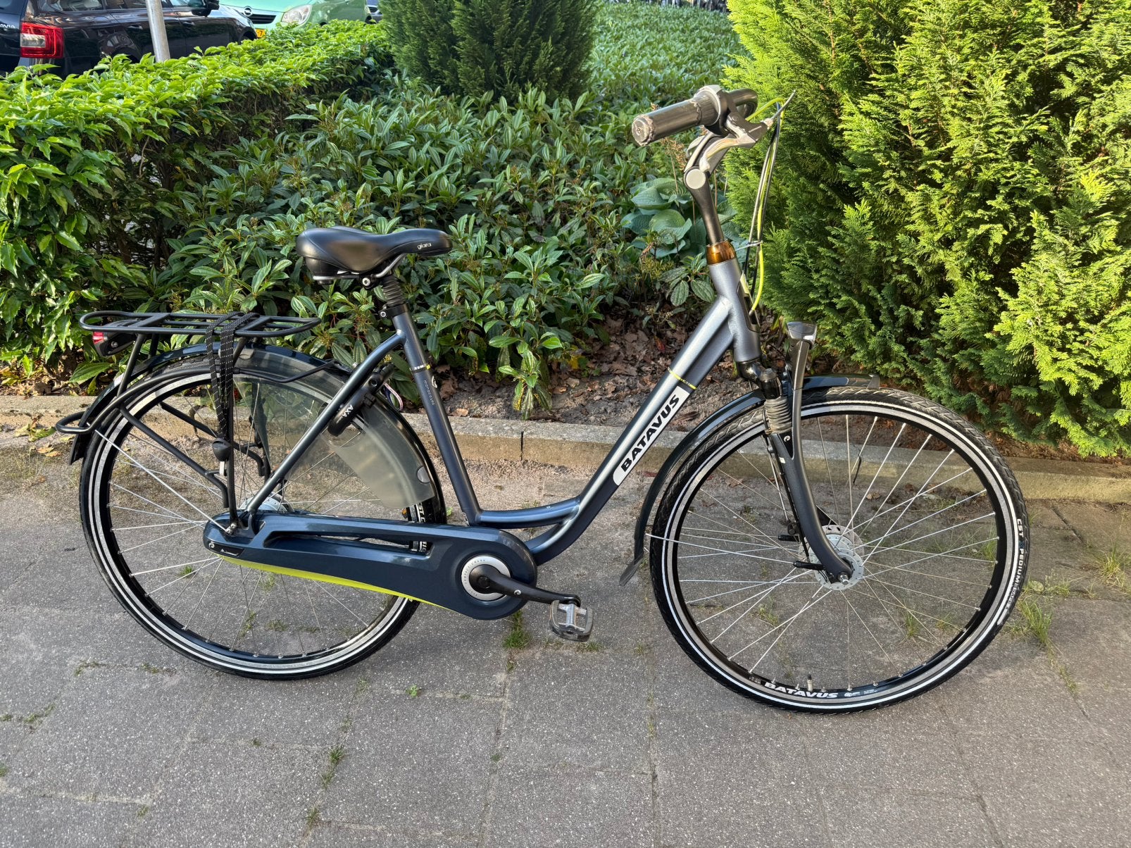 Te koop Zeer mooie Batavus Monaco Damesfiets 53 cm 8 versn, Ophalen, 53 tot 56 cm, Batavus, Versnellingen