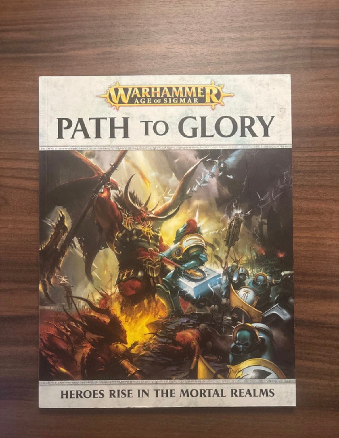 Warhammer Age of Sigmar Path to Glory, Ophalen of Verzenden, Zo goed als nieuw, Warhammer, Boek of Catalogus