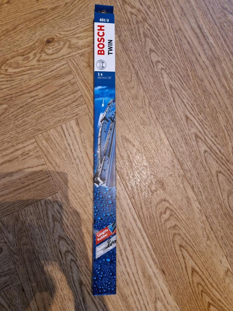 Bosch Twin Ruitenwisser 651 U - Nieuw in verpakking, Ophalen, Nieuw, Citroën