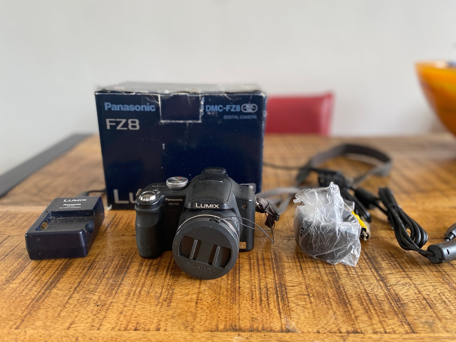 Panasonic Lumix DMC-FZ8 Digitale Camera met 7.2 MP, Gebruikt, Panasonic, Beeldstabilisatie, Ophalen of Verzenden