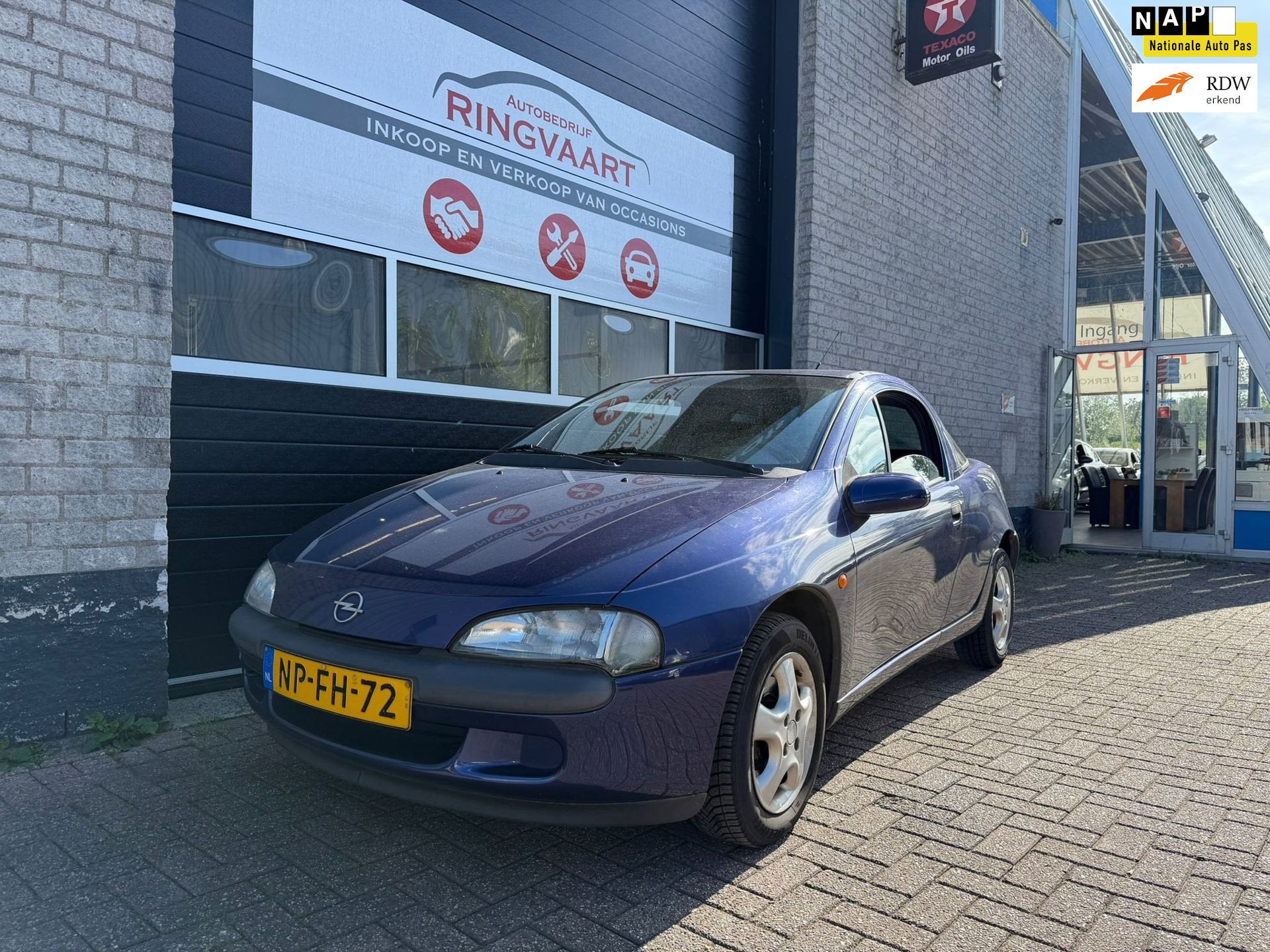 Opel Tigra 1.4i-16V Eerste eigenaar, Auto's, Opel, 4 cilinders, 1389 cc, Origineel Nederlands, Bedrijf