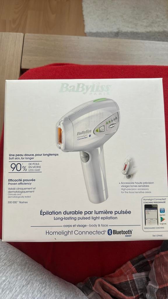 Babyliss homelight laser G945E, Ophalen of Verzenden, Zo goed als nieuw, Overige typen