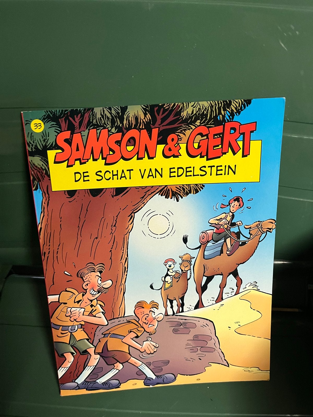 Samson & Gert - De Schat van Edelstein (stripboek), Boeken, Eén stripboek, Ophalen, Gelezen