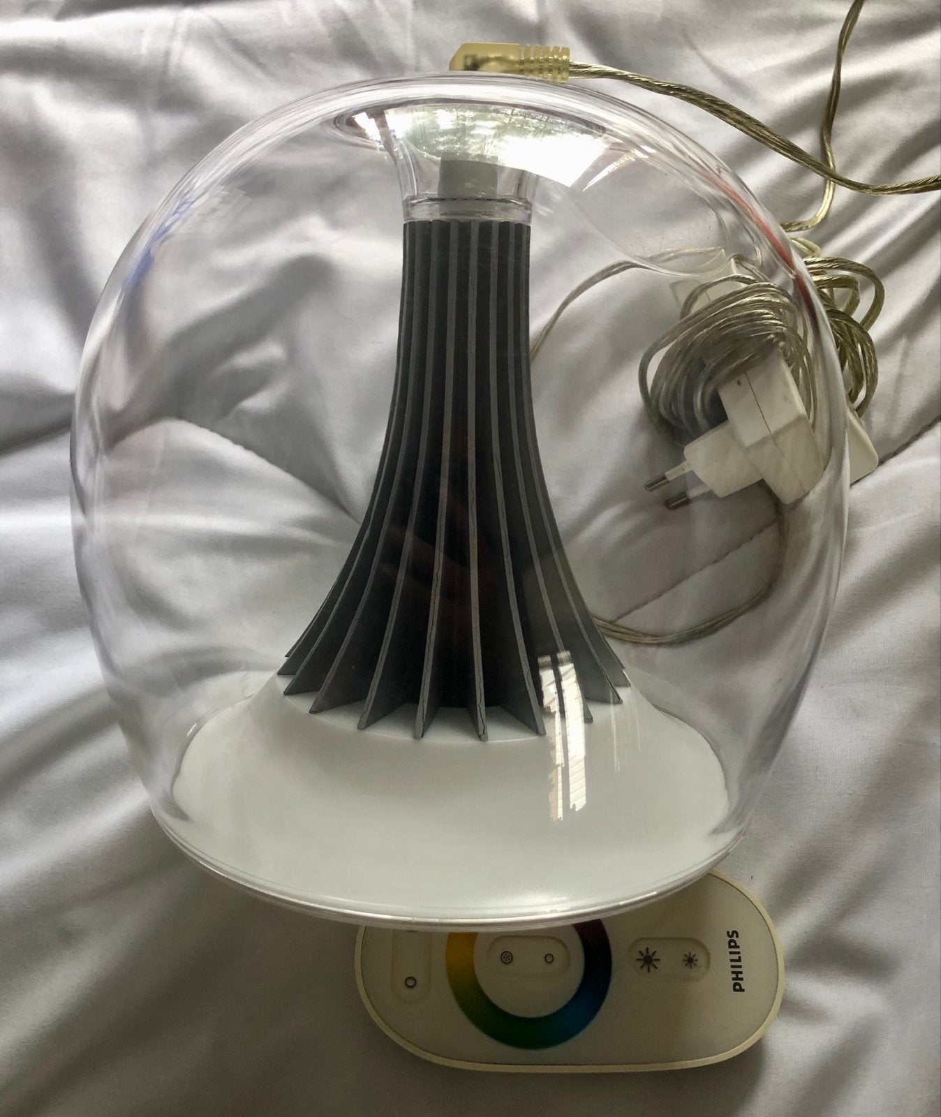 Philips LivingColors LED lamp met afstandsbediening, Ophalen, Wit, Kunststof, Philips