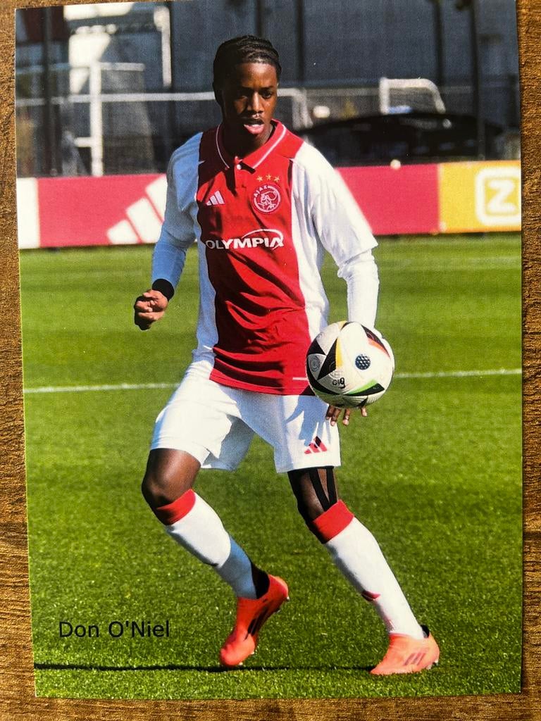 Ajax Spelerskaart - Don O'Niel - Jong Ajax Talent, Ophalen of Verzenden, Zo goed als nieuw, Ajax, Spelerskaart