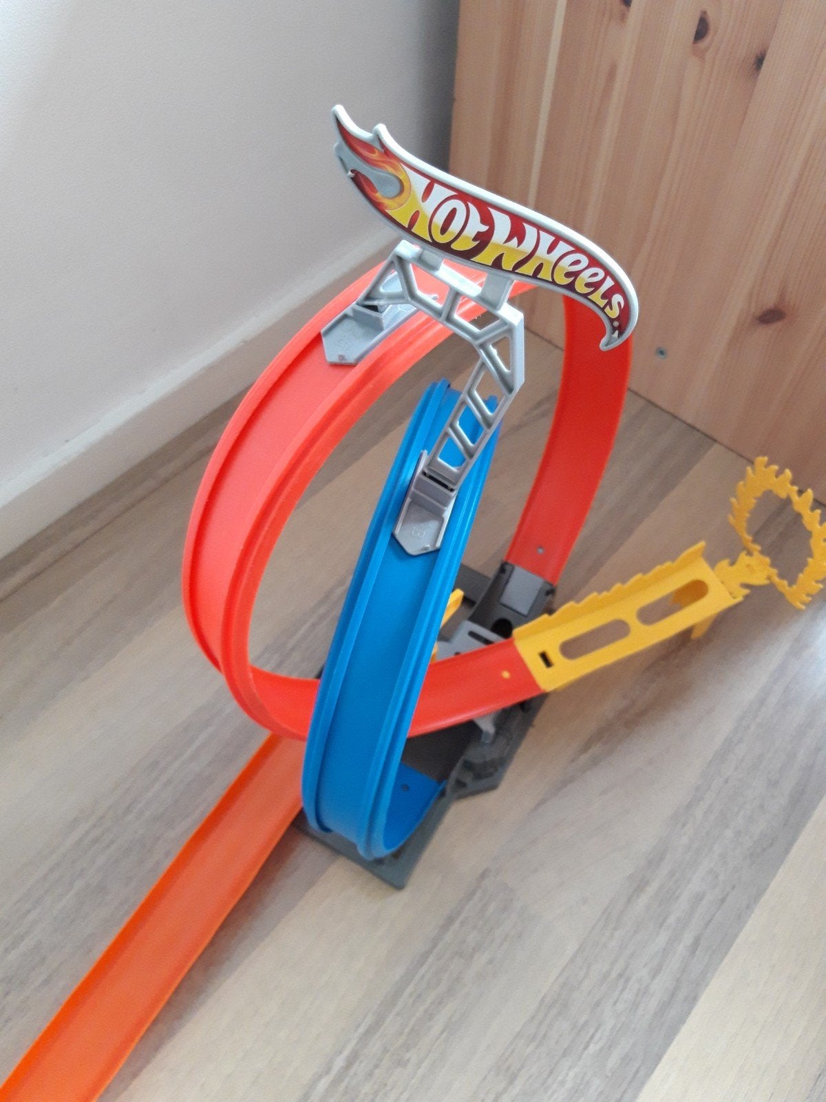 Hotwheels looping, Racebaan, Opwindmechanisme, Ophalen of Verzenden, Zo goed als nieuw