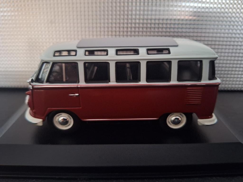 Volkswagen T1 Samba 1961 Schaal 1:43, Overige merken, Nieuw, Ophalen of Verzenden, Maxichamps