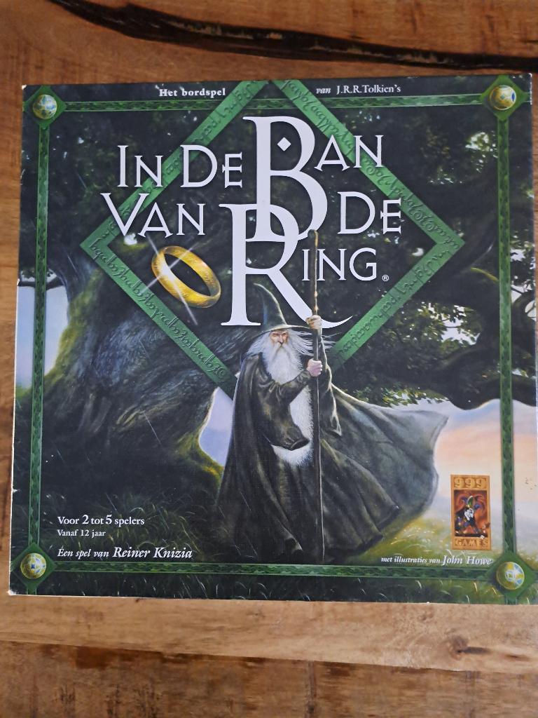 In de ban van de ring (999 games) groen, Vijf spelers of meer, Ophalen of Verzenden, Gebruikt, 999 games.