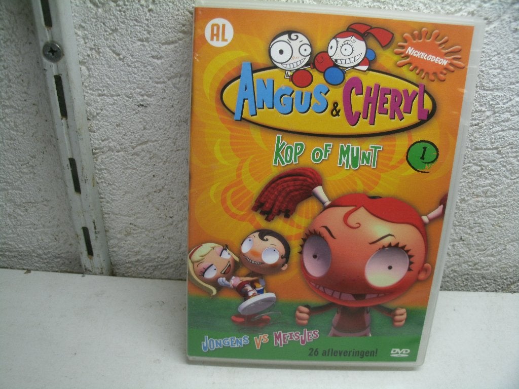 dvd 234k angus en cheryl kop of munt, Alle leeftijden, Ophalen of Verzenden, Zo goed als nieuw